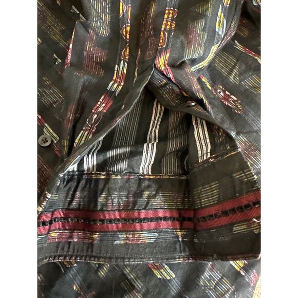 Luchiano Visconti Textured Cotton Casual Button Down Mens Long Sleeve Shirt L - Picture 11 of 12